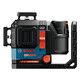 Bosch linijinis lazeris EXLL18V-120-33 CG, be akumuliatoriaus ir įkroviklio